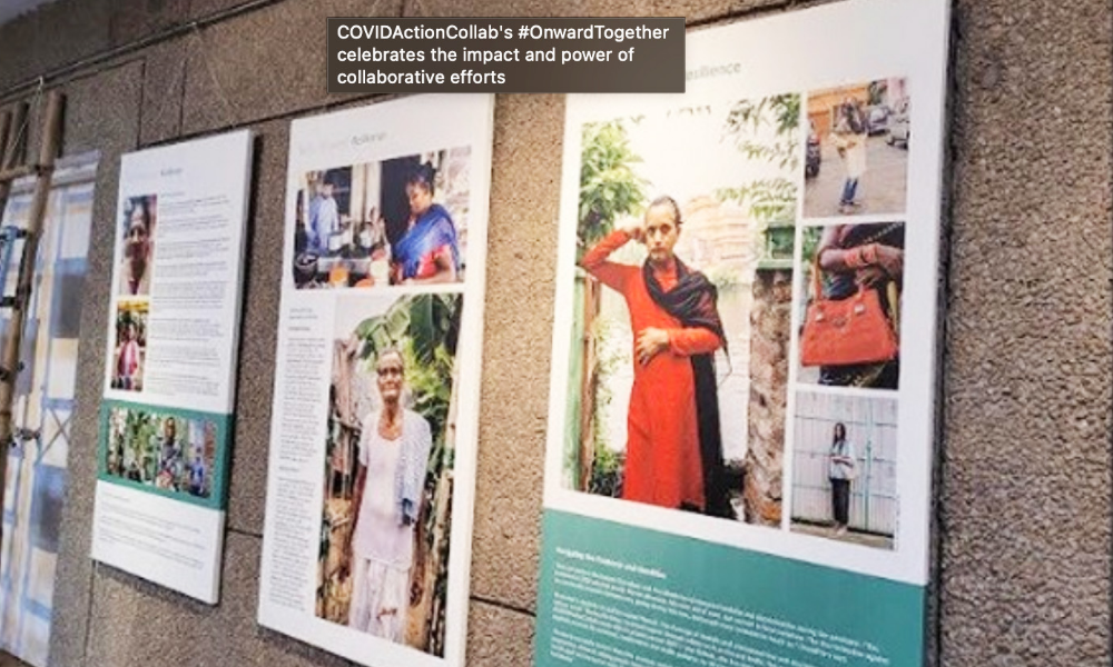 COVIDActionCollabs #OnwardTogether Celebrates The Impact and Power of Collaborative Efforts